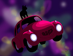 A real Hubble photograph. No cities - no buildings visible