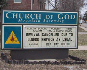 Revival cancelled due to illness